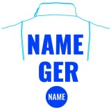 Namensaufdruck auf die Jacke